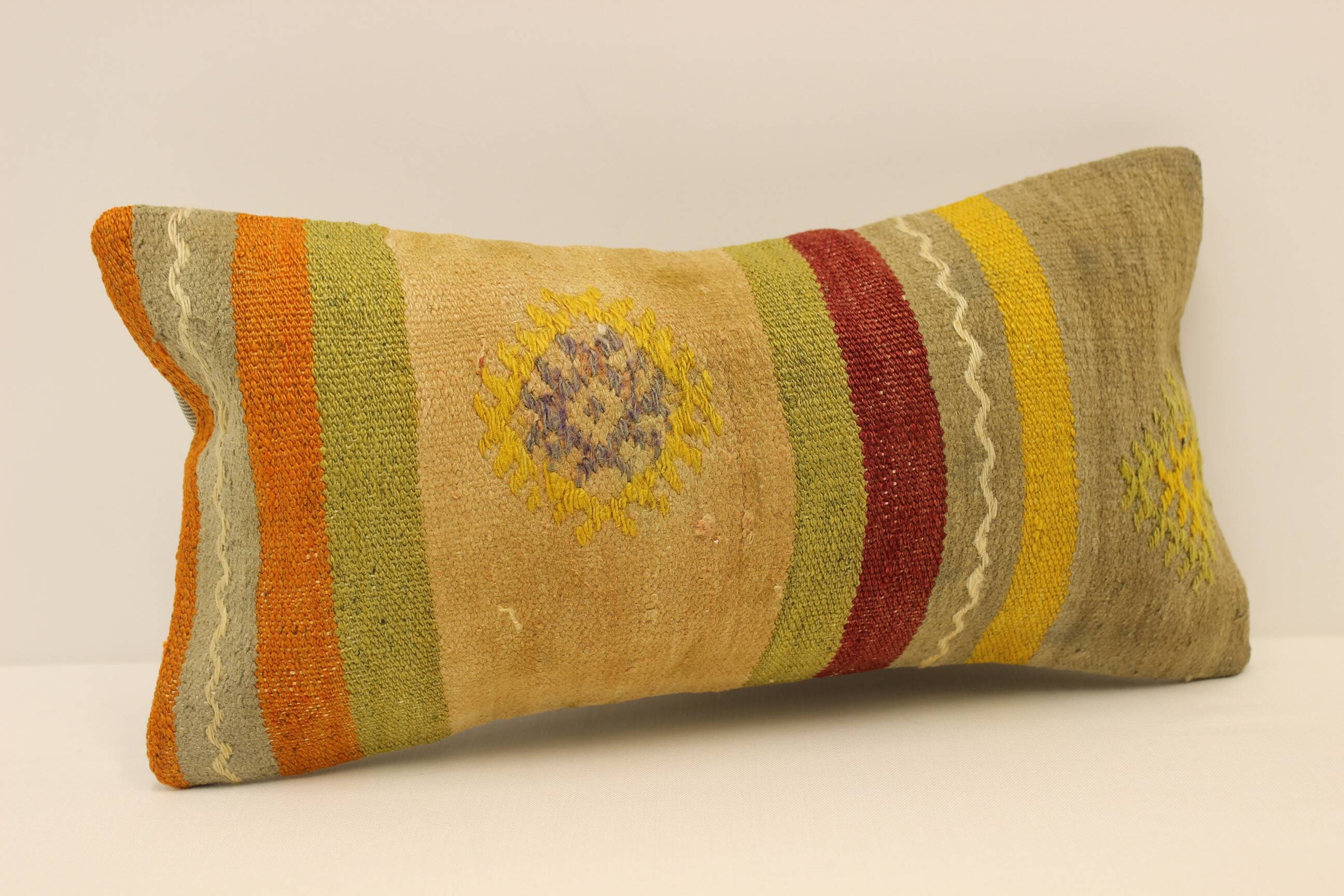 Turkish kilim cushion, 20x40 cm, YK-219