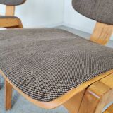 6 vintage Scandinavian chairs 70s