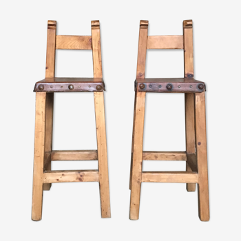 Rustic bar stools