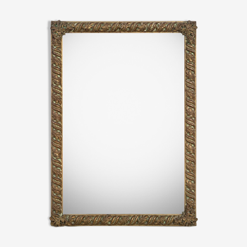 Miroir rectangulaire en cuivre - 84x59cm