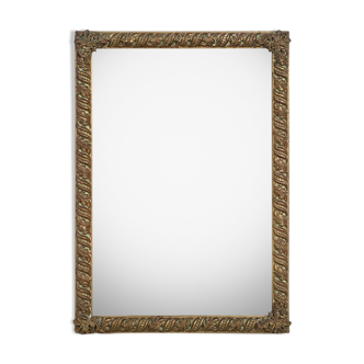 Copper rectangular mirror - 84x59cm