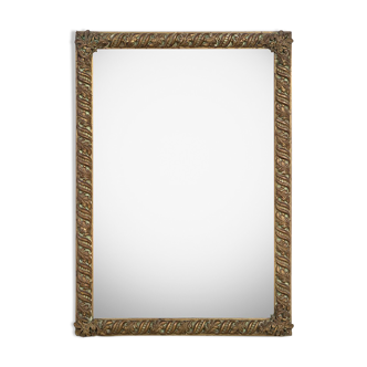 Miroir rectangulaire en cuivre - 84x59cm