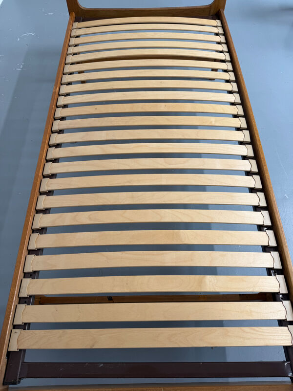 Ancien Lit daybed design Jacques Hauville pour BEMA 1950