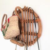 Vintage rattan hooks
