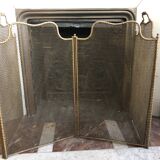 Brass firewall, chimney accessory
