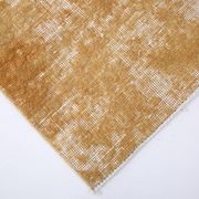 Tapis turc traditionnel vintage moutarde