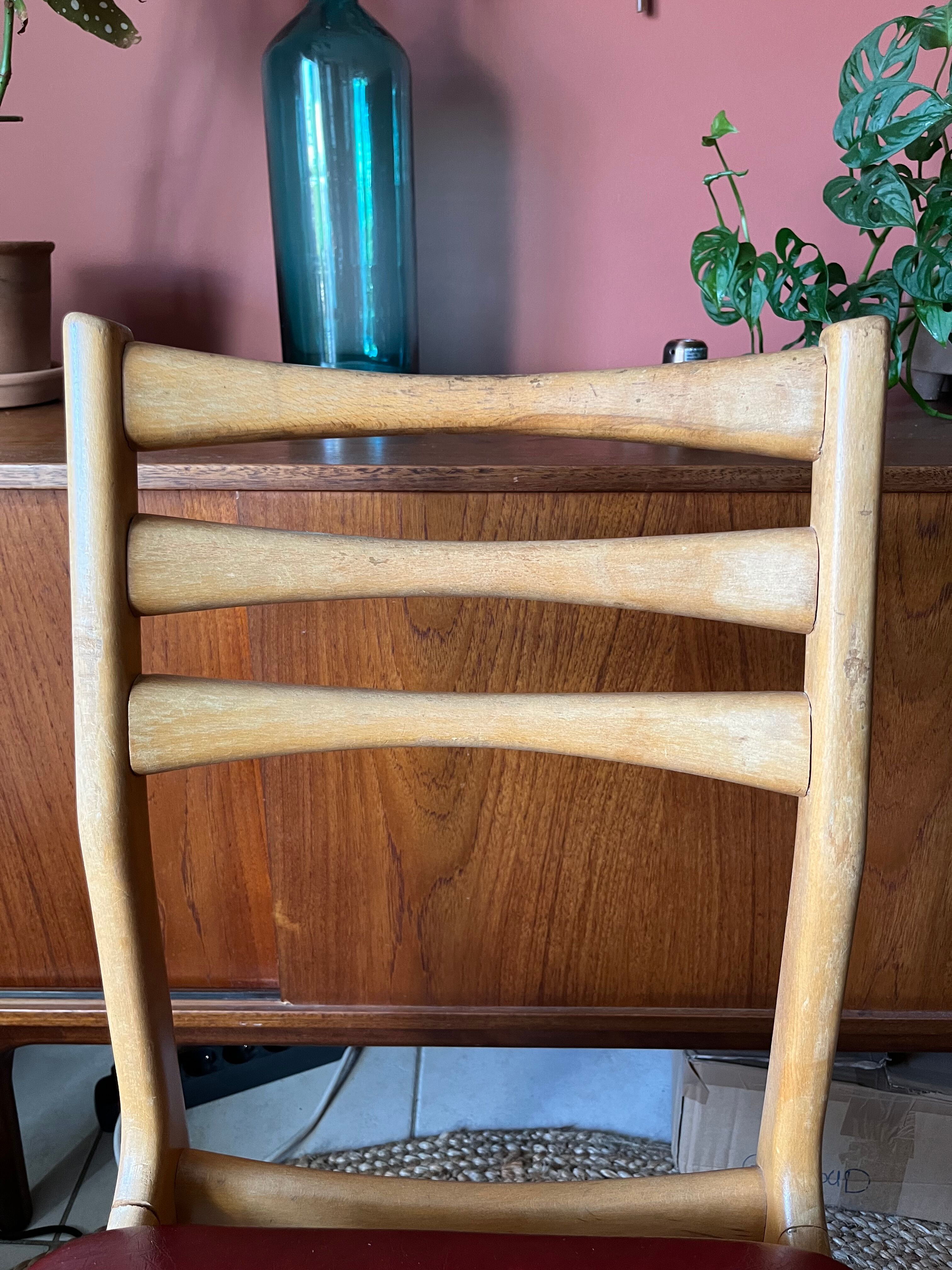 Set of 2 Scandinavian vintage chairs