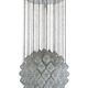 1960s 197070s Tulip Chandelier by J.T. Kalmar for Kalmar Austria