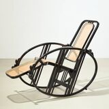 Fauteuil à bascule « Egg » de Max Fabiani, modèle 267 pour Witmann (Attrib.), années 1920/1980