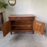 Jam cabinet, folk art furniture, oak, 19th century