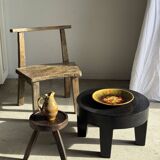 Large circular dish in West Germany style, brand JQ D35 H5.