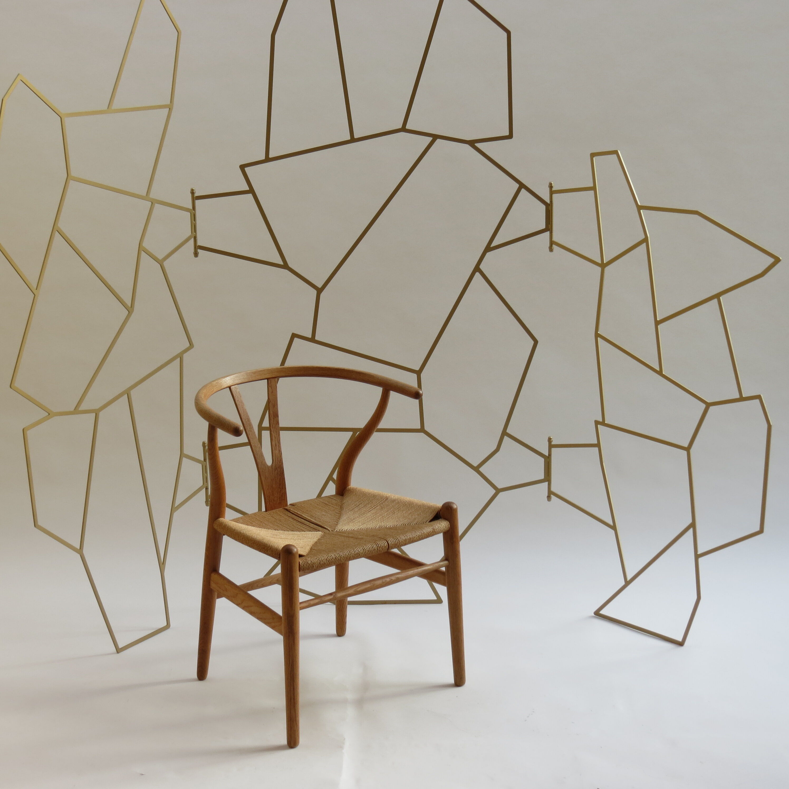 Paravent design en métal