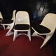 Lot 4 chaises casala vintage par Alexander Begge 1ère édition