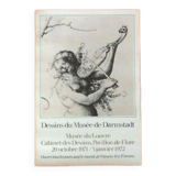 Poster Drawings of the Museum of Darmstadt Louvre Museum