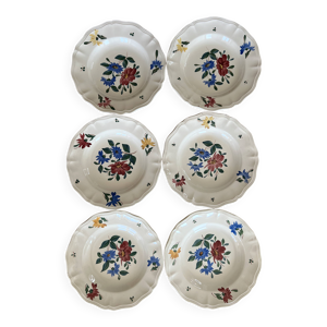 lot 6 assiettes creuses