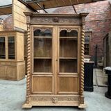 Late 19th century oak library