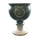 Blue-grey stone pedestal