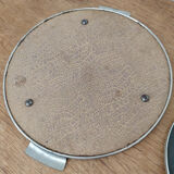 Two vintage mirror trays 50s