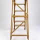 Vintage wooden painter's step ladder with a patina.