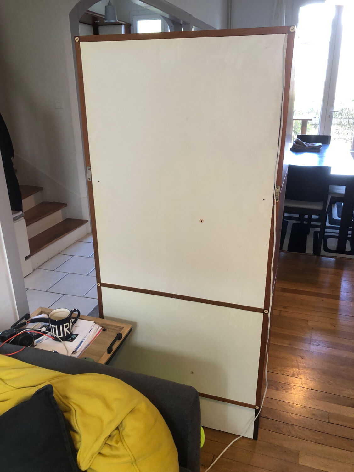 1970s teak veneered secretary