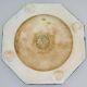 Glazed ceramic trivet, Longwy enamels, art deco