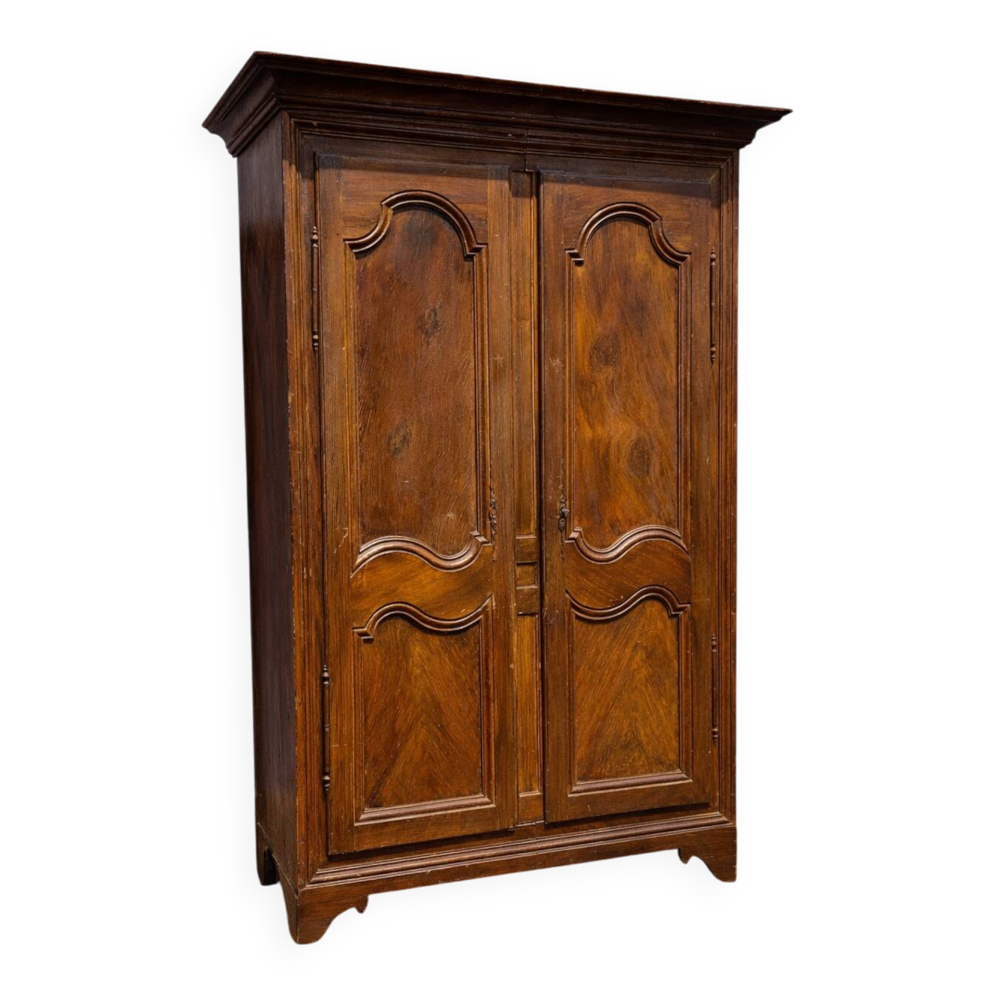 Antique solid wood wardrobe painted – Rustic/classic style
