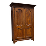 Antique solid wood wardrobe painted – Rustic/classic style