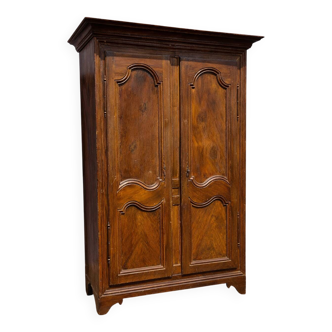 Antique solid wood wardrobe painted – Rustic/classic style