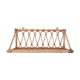 Rattan shelf from the 1960