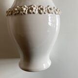 Vase in glazed white earth 1960
