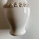 Vase in glazed white earth 1960