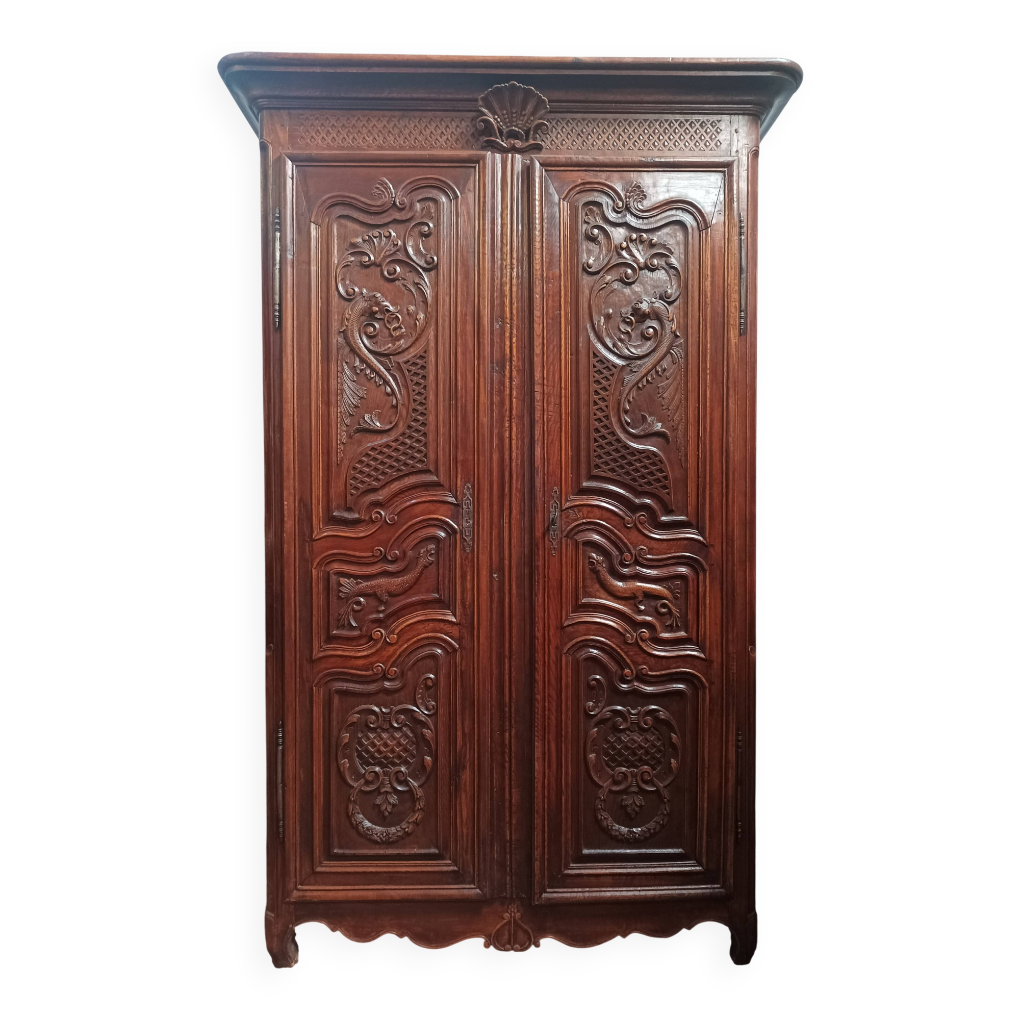 Armoire Renaissance en chêne