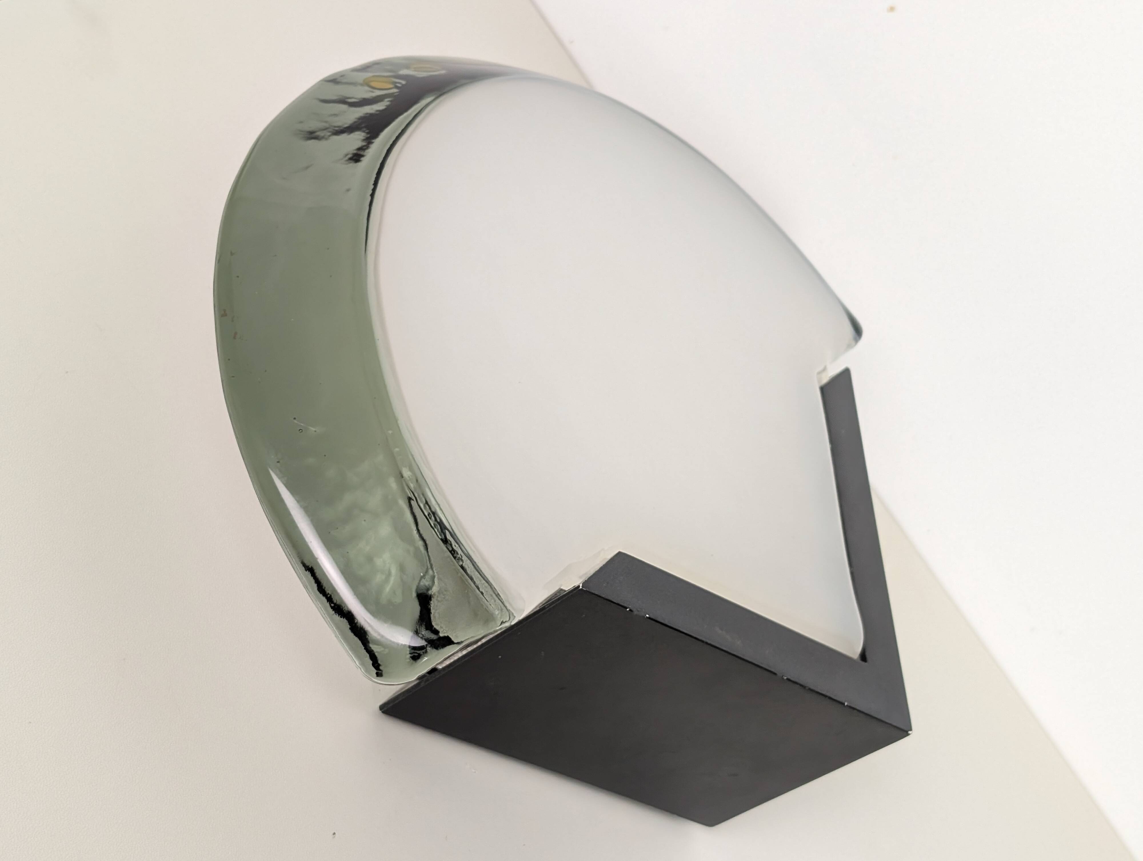 Leucos wall light, Murano glass