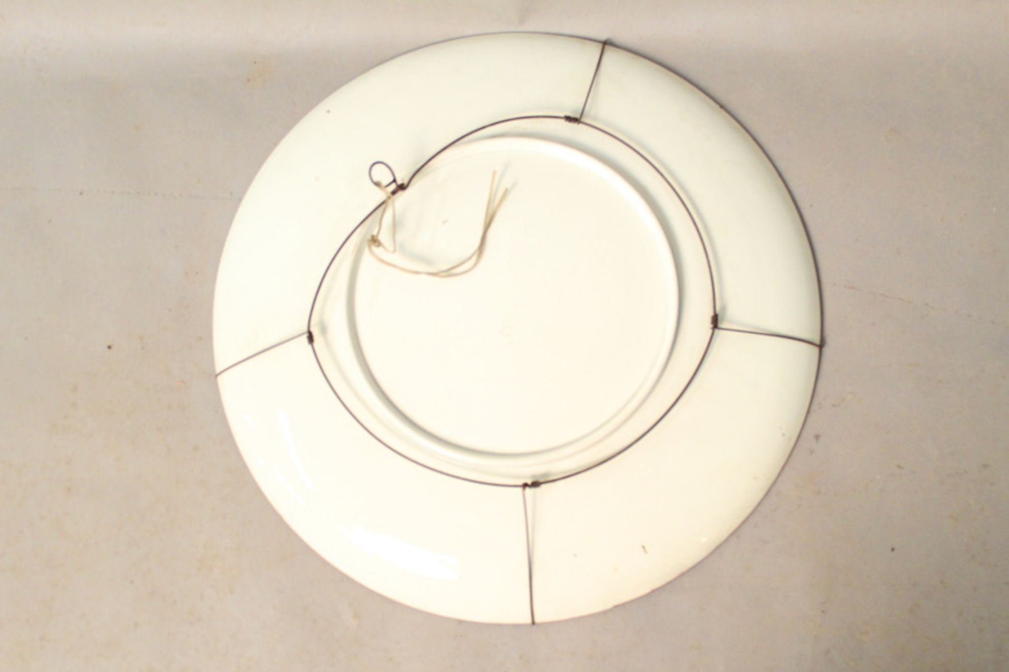 Plat En Faïence Creil Et Montereau