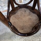 High cannage stool