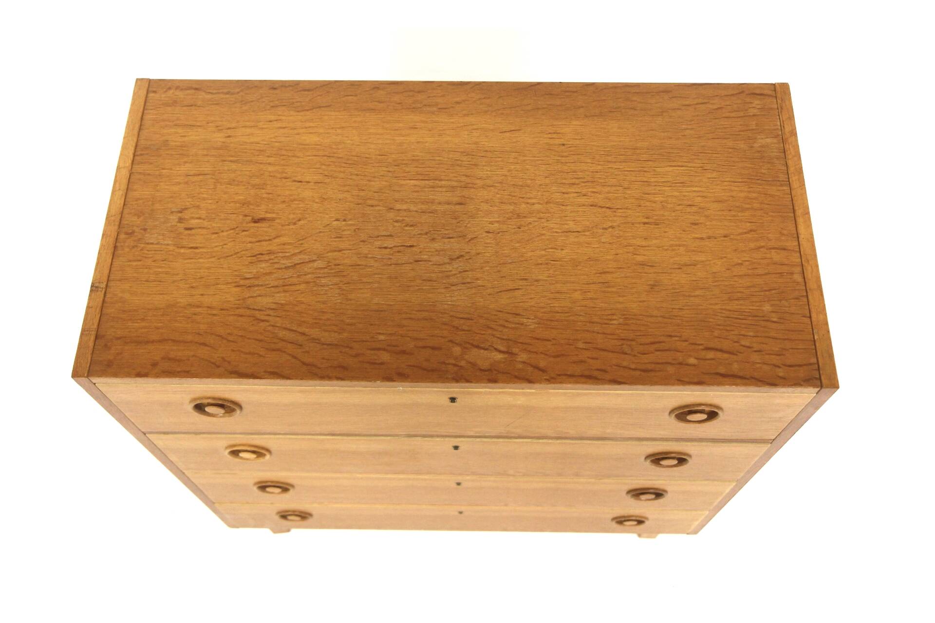 Scandinavian oak chest of drawers, Sweden, 1960