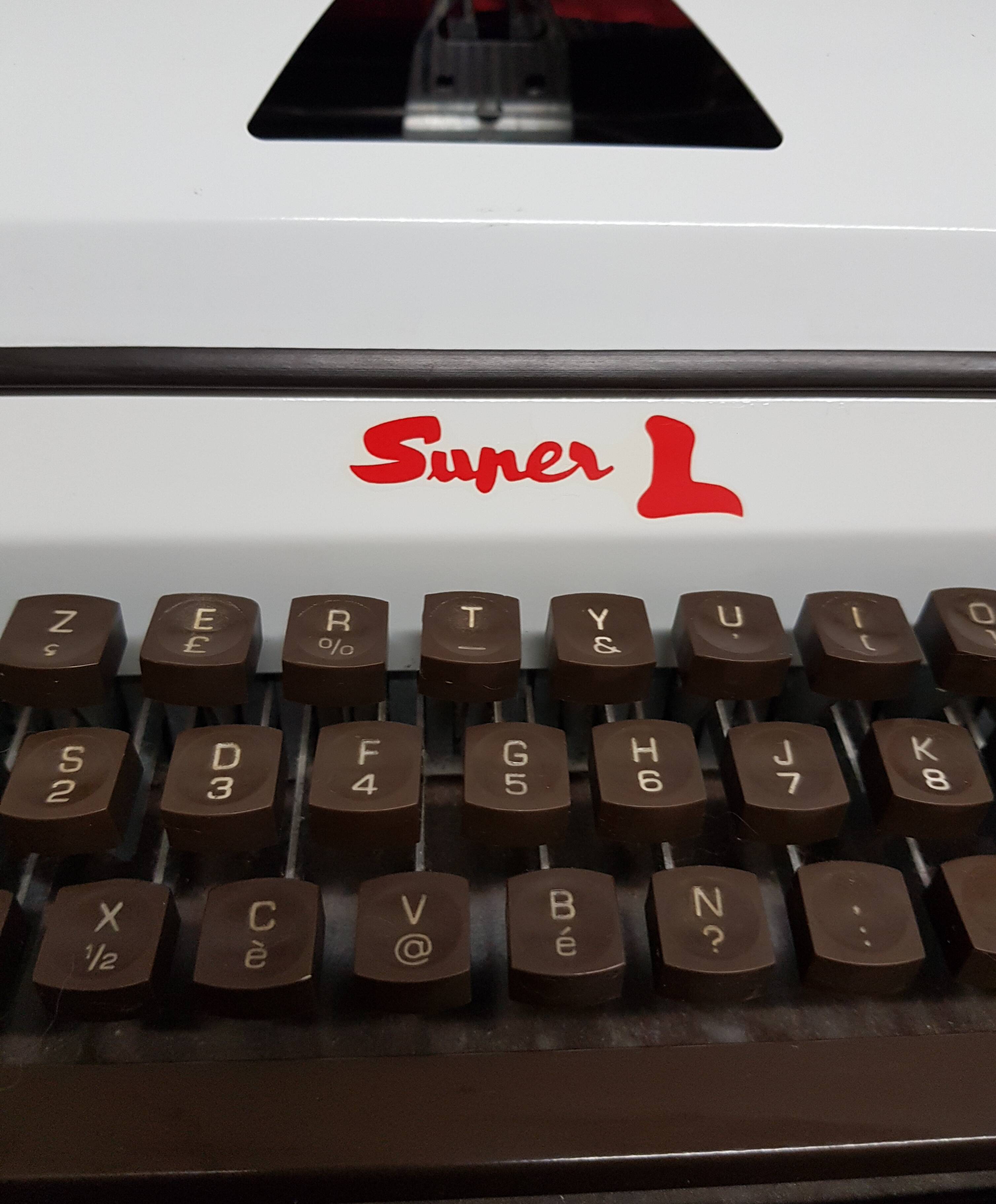 Machine à écrire Super L français junior