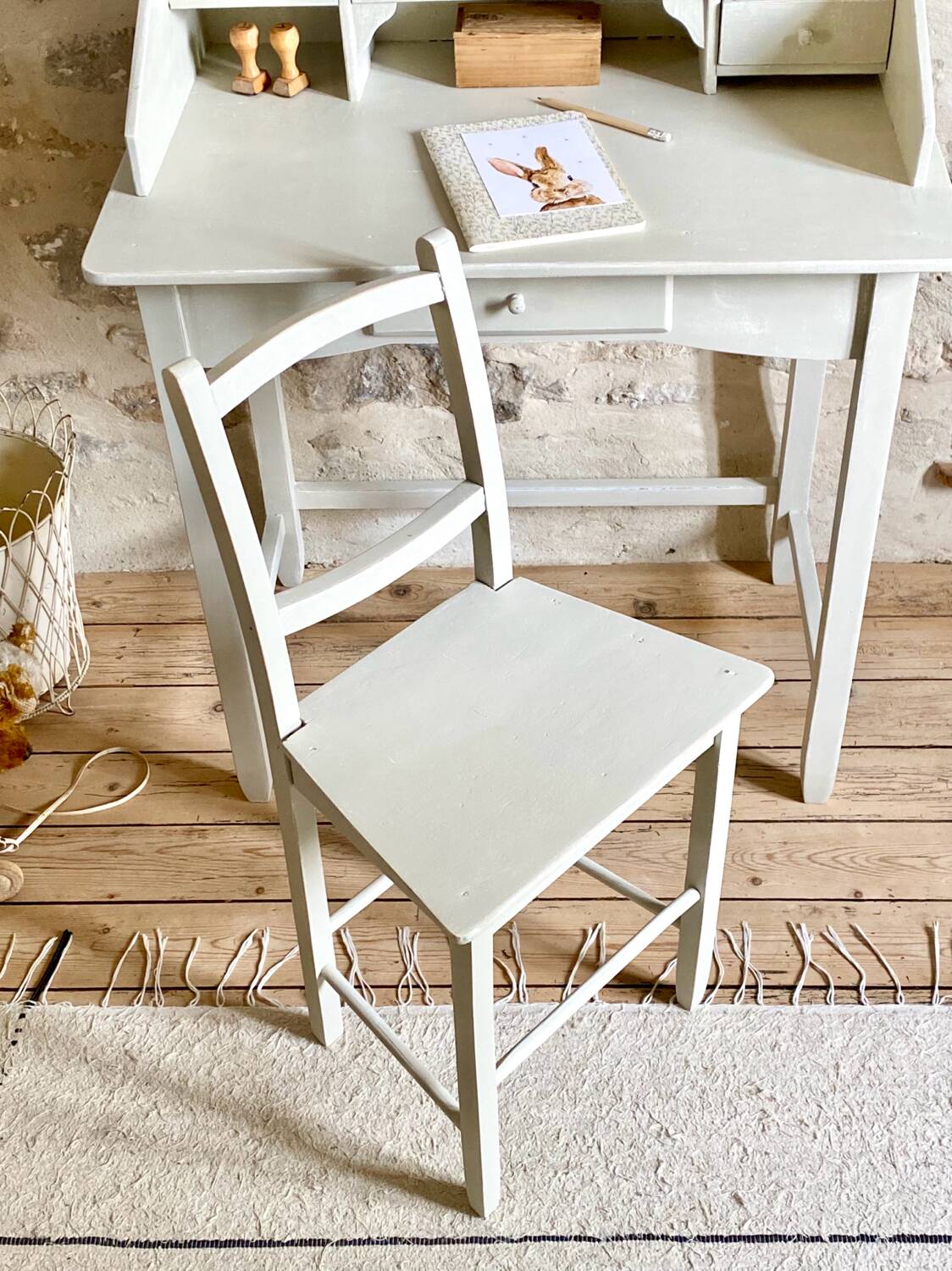 Children's desk and chair