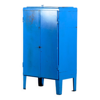 Armoire industrielle en fer forgé, années 1960