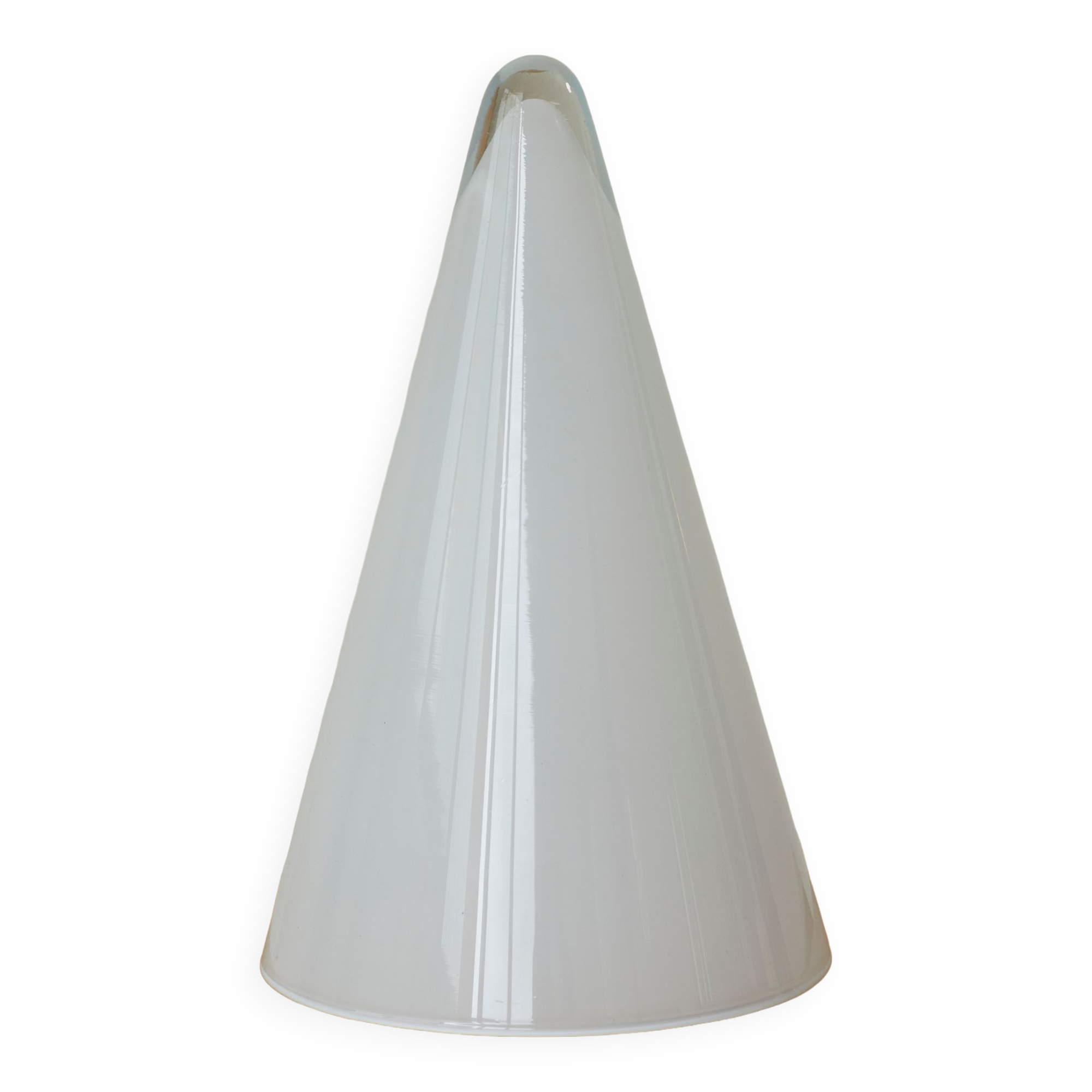 Glass cone lamp Teepee by SCE vintage 80s/90s