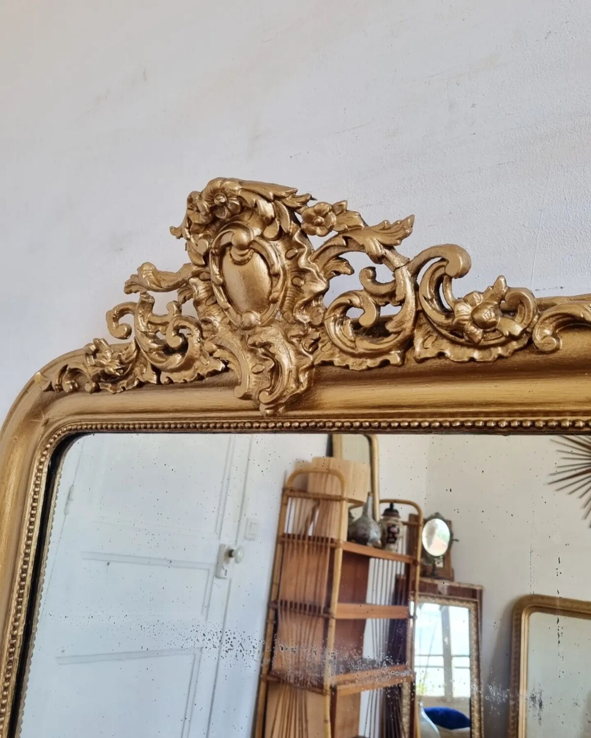 Antique mirror Louis Philippe