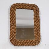 Miroir design 1950 en corde