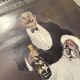 Poster champagne Perrier Jouët old ad vintage