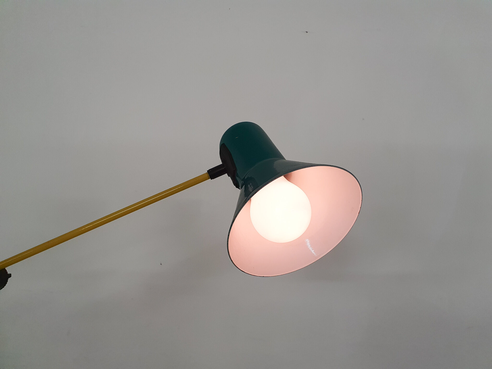Veneta Lumi metal floor lamp, italy 1990's