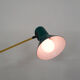 Veneta Lumi metal floor lamp, italy 1990's