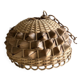 Rattan lampshade