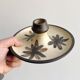Danish 70s ceramic candle holder by MIT Stoneware