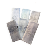 Set of 6 linen shade napkins