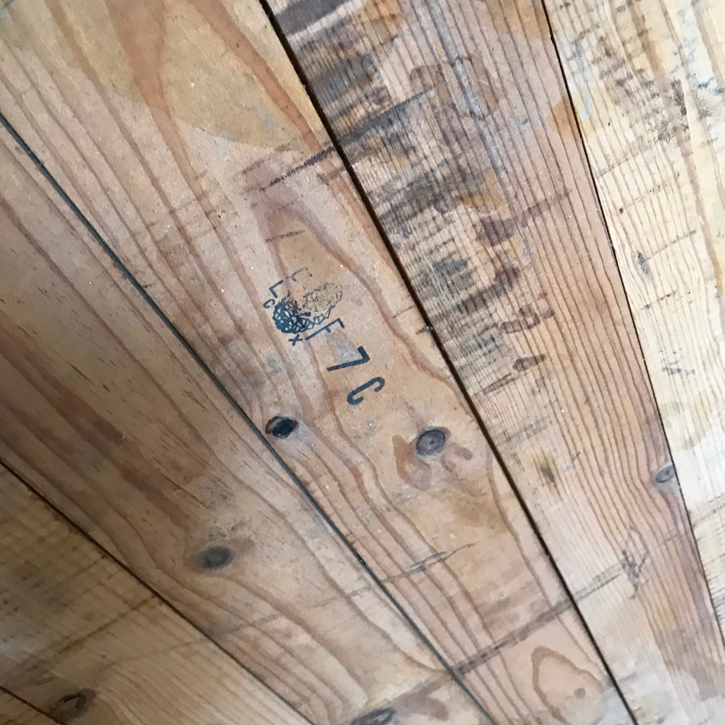 Industrial coffee table