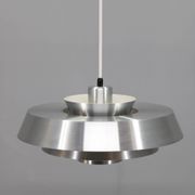 1970s Aluminium Pendant "NOVA " by Jo Hammerborg for Fog & Mørup, Denmark